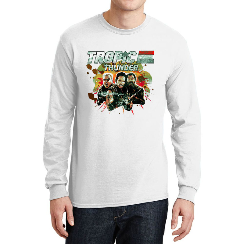 Tropic Thunder Long Sleeve Shirts | Artistshot