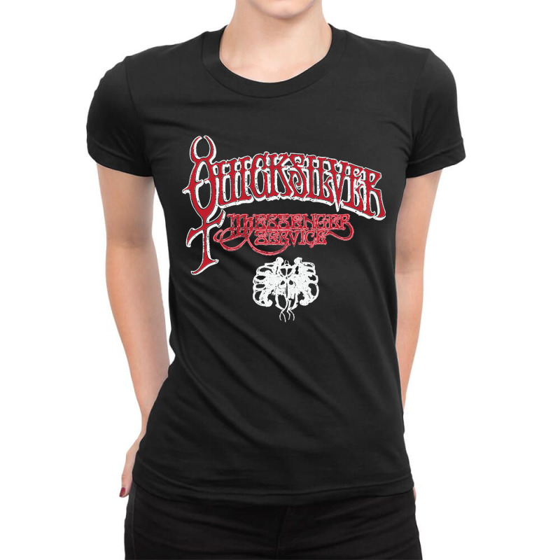 Quicksilvers Messenger Service Ladies Fitted T-Shirt by cm-arts | Artistshot