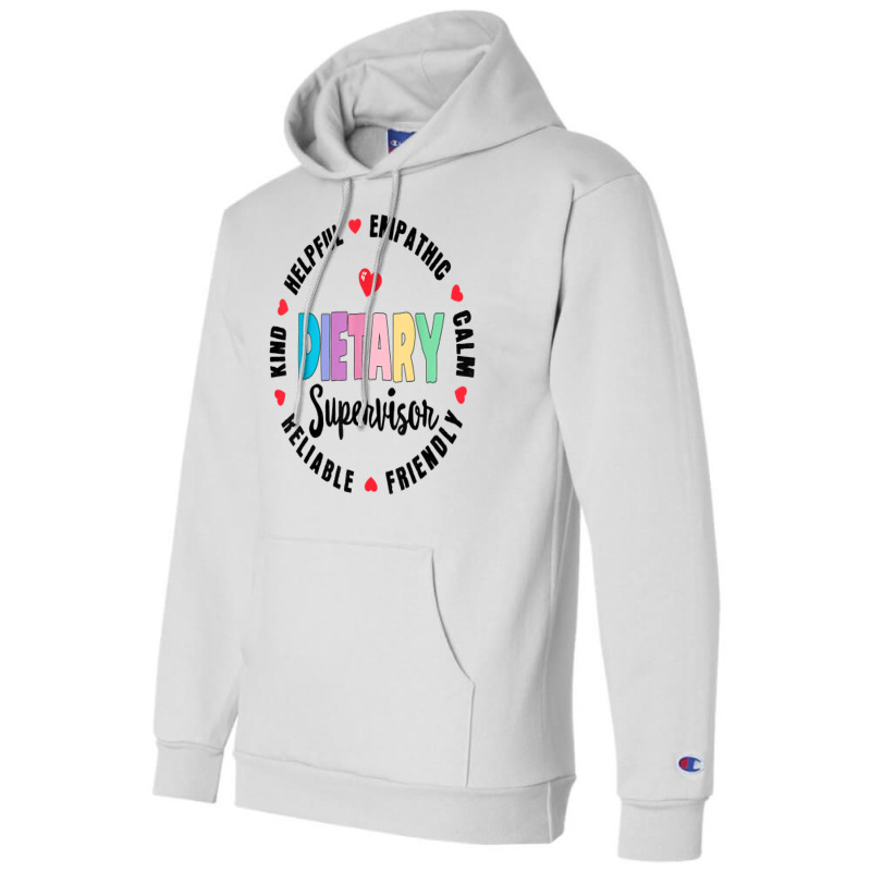 Dietary Supervisor Appreciation Week Dietitian Squad T Shirt Champion Hoodie by hankeajrippleex5 | Artistshot