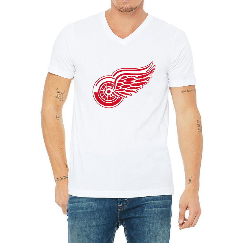 Red Wings Merchandise V-neck Tee | Artistshot