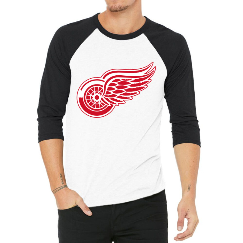 Red Wings Merchandise 3/4 Sleeve Shirt | Artistshot