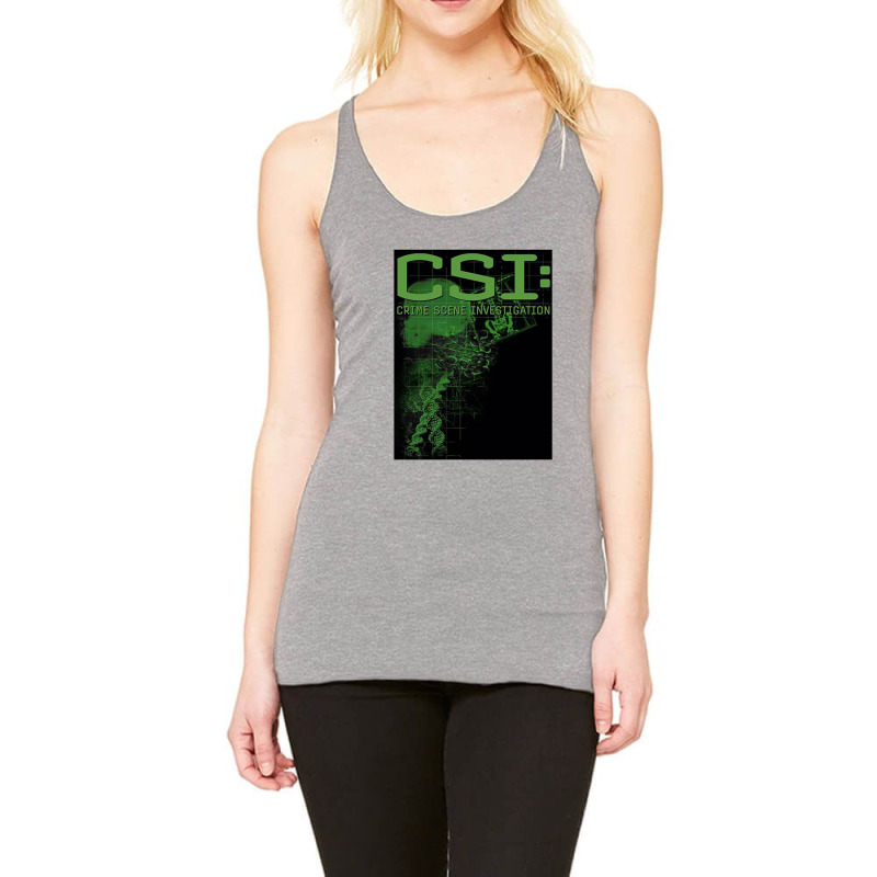 Csi, Evidence, Csi Crime Scene Investigation Las Vegas Tv Show Crime D Racerback Tank by mydepictionaddiction | Artistshot