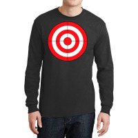 Bullseye Target Lazy Diy Halloween Costume Darts Shooting Long Sleeve Shirts | Artistshot