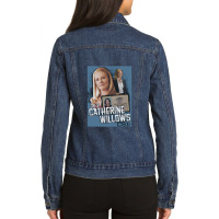 Csi, Catherine Willows,csi Crime Scene Investigation Las Vegas Tv Show Ladies Denim Jacket | Artistshot