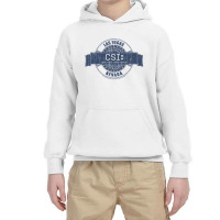 Csi, Vegas Badge,csi Crime Scene Investigation Las Vegas Tv Show Crime Youth Hoodie | Artistshot