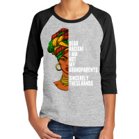 Dear Racism I Am Not My Grandparents Feminist Women Gift Youth 3/4 Sleeve | Artistshot