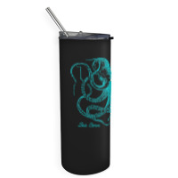 Octopus Cool Vintage Marine Biologist Ocean Sea Life 4 Skinny Tumbler | Artistshot