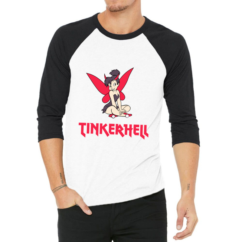 Demonic Tinkerbell 3/4 Sleeve Shirt by senyumterus | Artistshot