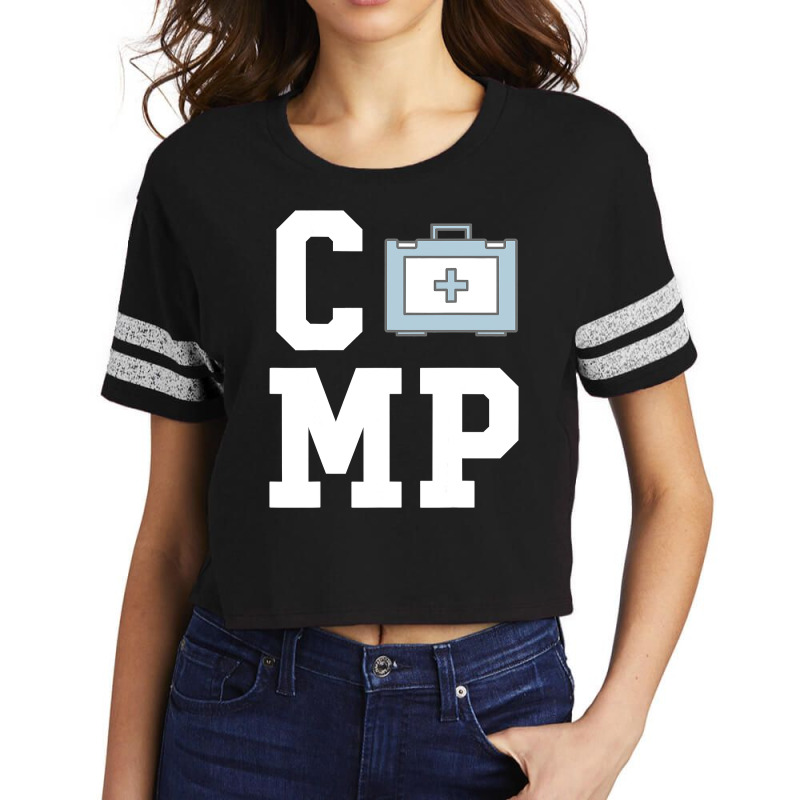 Camp First Aid Kit  Camping Scorecard Crop Tee by badieu97 | Artistshot