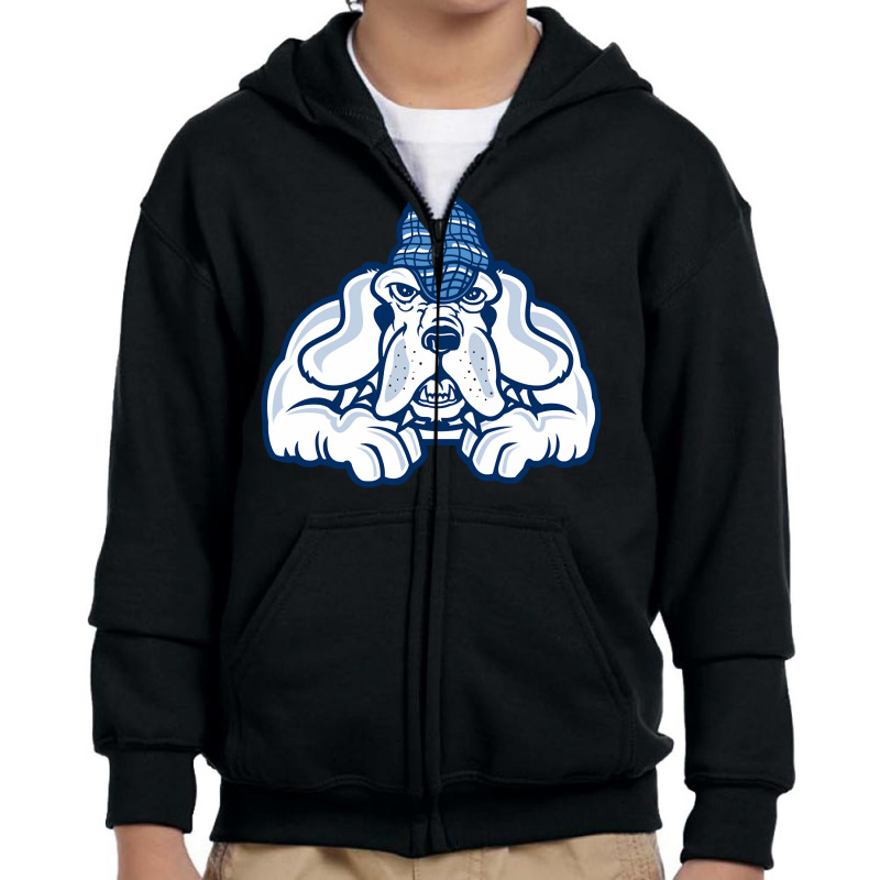 The Bloodhounds John Jay Of Criminal Justice Cap Youth Zipper Hoodie | Artistshot