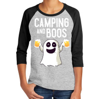 Camping And Boos Camping Halloween Costume For Men Women Youth 3/4 Sleeve | Artistshot