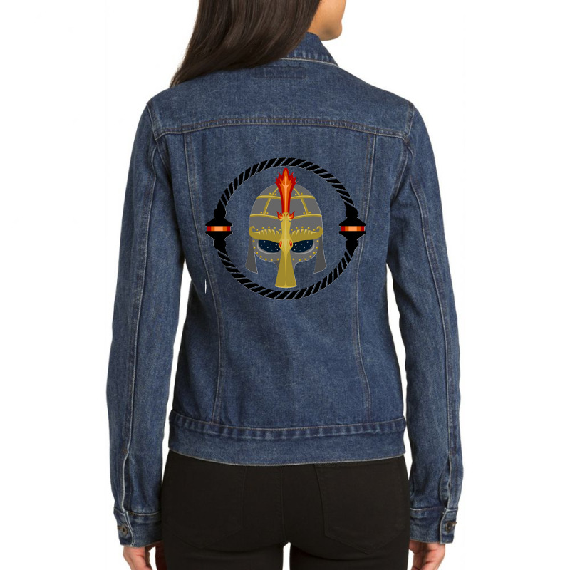 Vandal Classic Ladies Denim Jacket by cm-arts | Artistshot