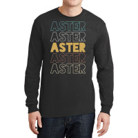 Aster Aster Aster Aster Aster Long Sleeve Shirts | Artistshot