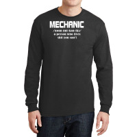 Mechanic Christmas Long Sleeve Shirts | Artistshot