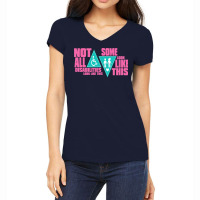 Disability Doesn T Look Like This  Colostomy Awereness Women's V-neck T-shirt | Artistshot