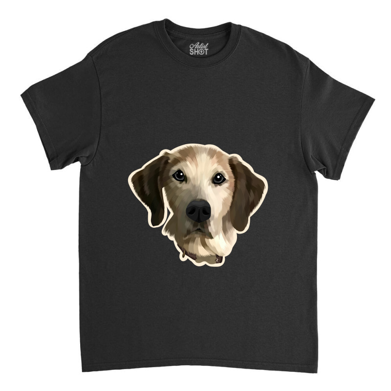 Dog Gawking Classic T-shirt by mshel tyan | Artistshot