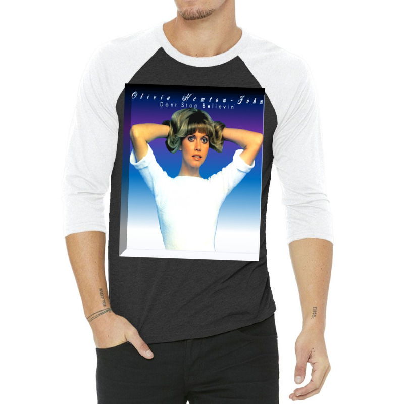 Olivia Newton- John - Dont Stop Believin 3/4 Sleeve Shirt | Artistshot