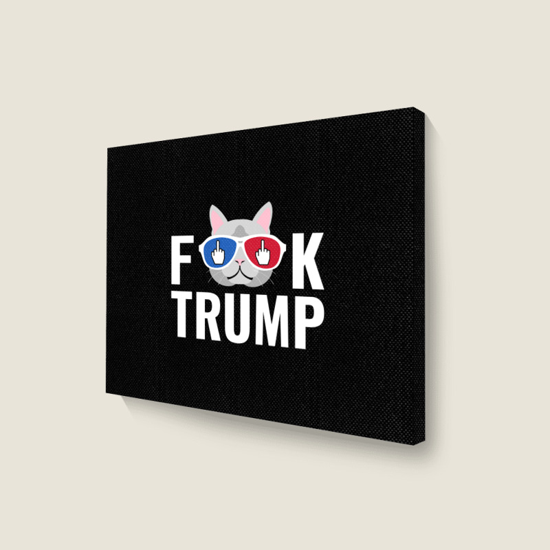 Trump Landscape Canvas Print | Artistshot