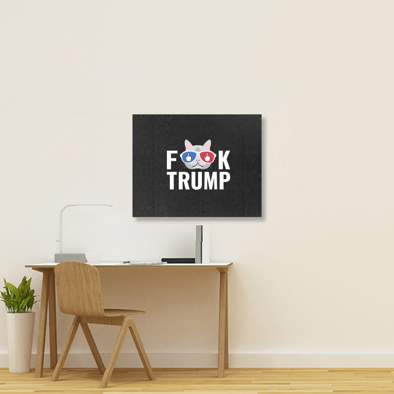 Trump Landscape Canvas Print | Artistshot