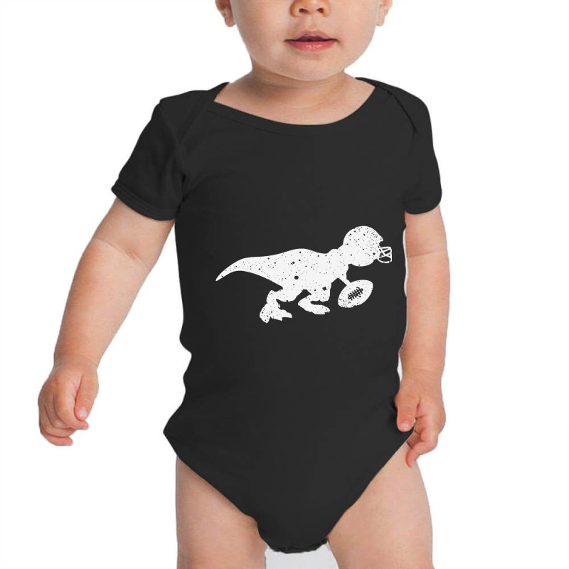 Dinosaurs Reptile Football Rugby Rugger Player Game Gift Baby Bodysuit by EricWade | Artistshot