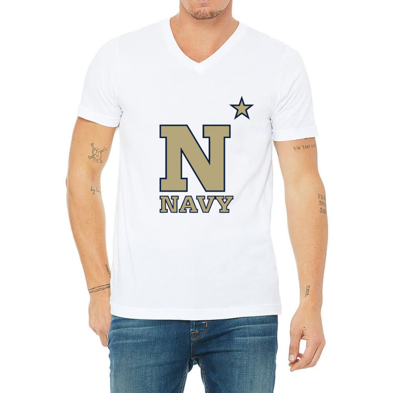 Us Naval Academy Athletic ,navi V-Neck Tee by cm-arts | Artistshot