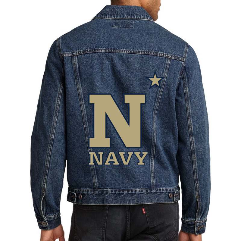 Us Naval Academy Athletic ,navi Men Denim Jacket by cm-arts | Artistshot