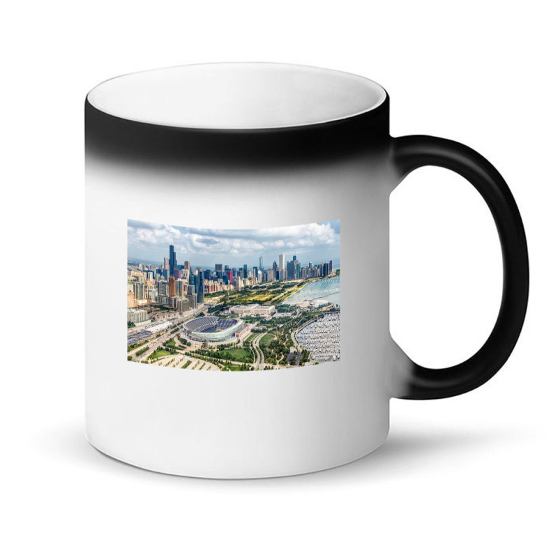 Soldier And Skyline Magic Mug | Artistshot