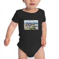 Soldier And Skyline Baby Bodysuit | Artistshot