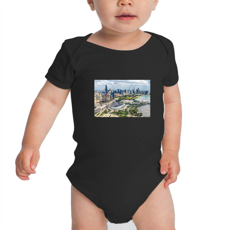 Soldier And Skyline Baby Bodysuit | Artistshot