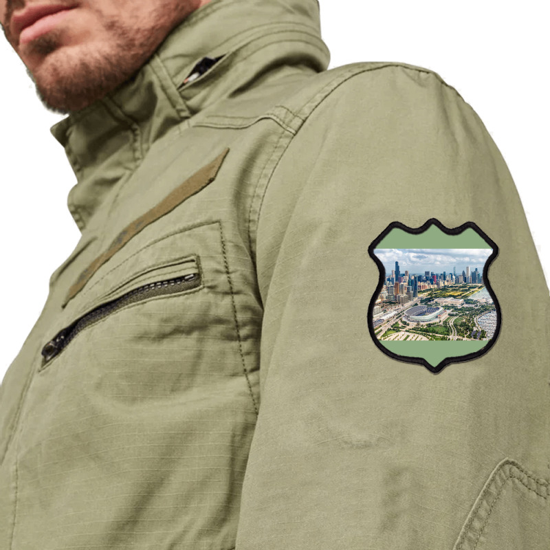 Soldier And Skyline Shield Patch | Artistshot