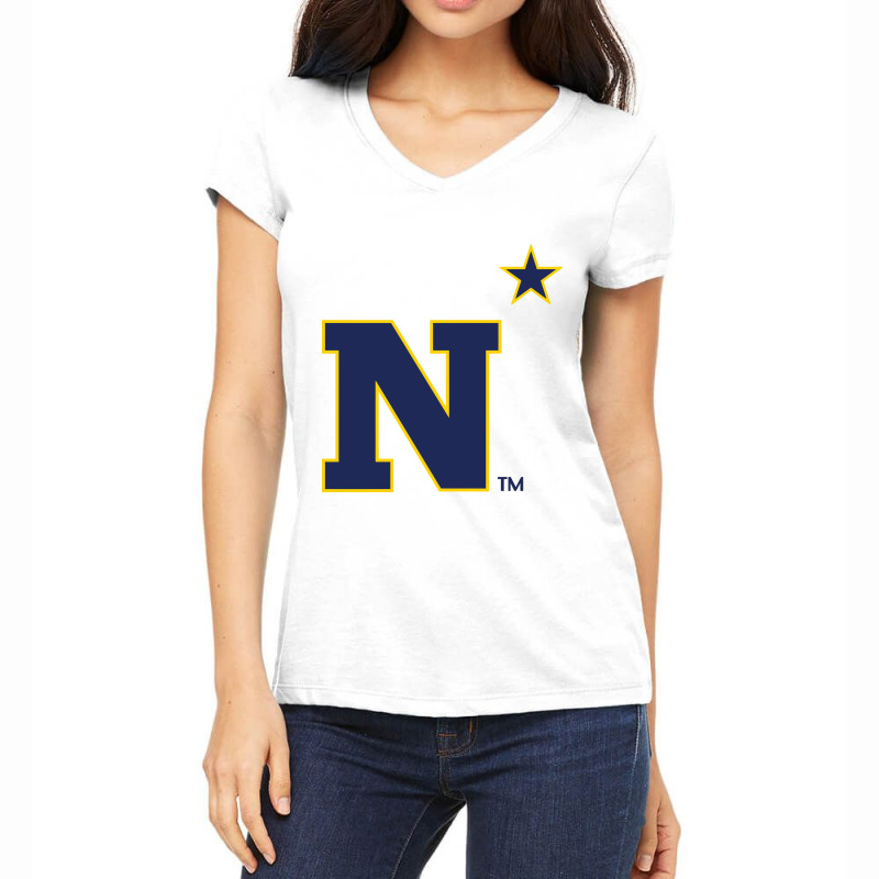 Us Naval Academy Athletic ,navi Women's V-Neck T-Shirt by cm-arts | Artistshot