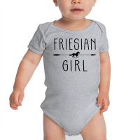 Friesian Horse Girl  Gifts Horses Lover Riding Racing Baby Bodysuit | Artistshot