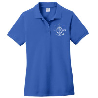 The Flying Wasp, Distressed   Caddyshack Ladies Polo Shirt | Artistshot