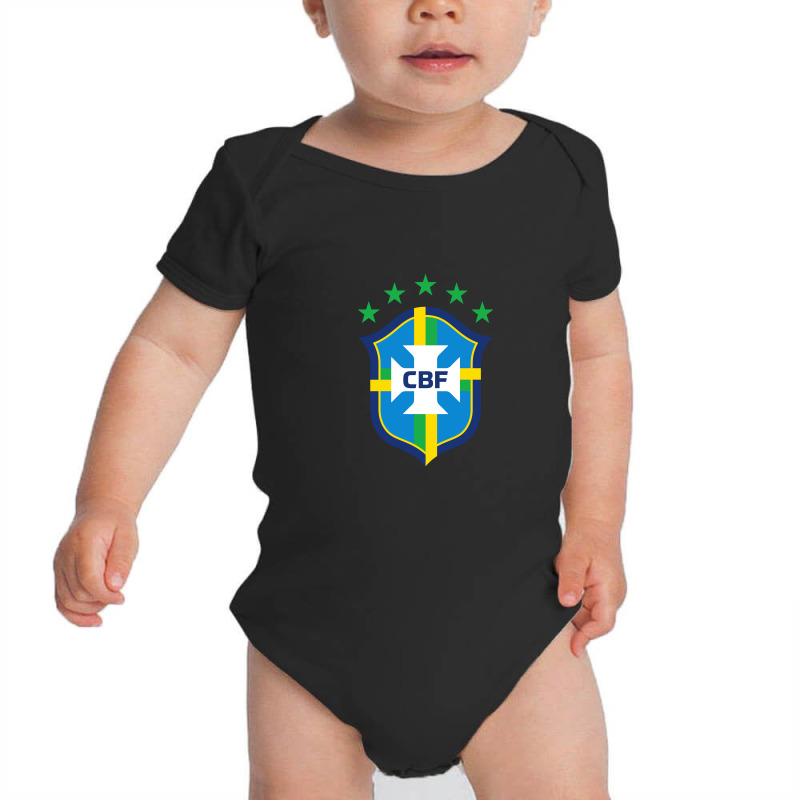 Brazil National Football Baby Bodysuit by cm-arts | Artistshot