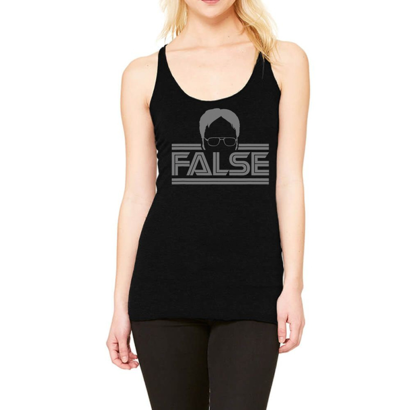 The Office False Gray Tonal Racerback Tank by CUSER3772 | Artistshot