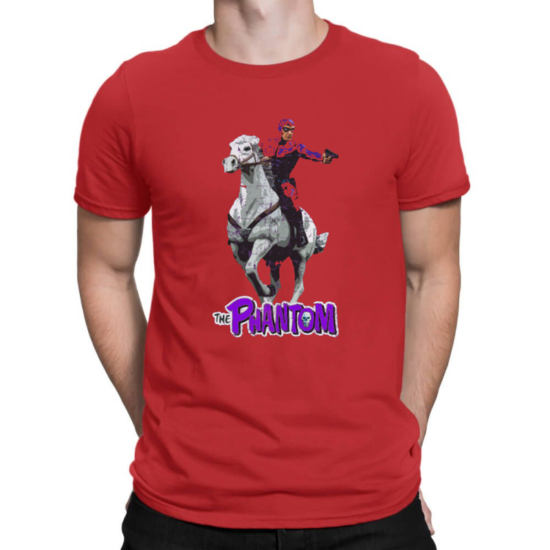 The Phantom, Distressed   The Phantom T-Shirt by cm-arts | Artistshot