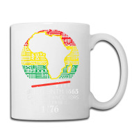 Africa Map July 4th Juneteenth 1865 June 19th Men Women Kids Coffee Mug | Artistshot