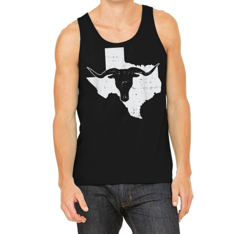 Texas Longhorn Design Cow Classic Typical For Fans Tank Top by TiffaneyAitchison | Artistshot