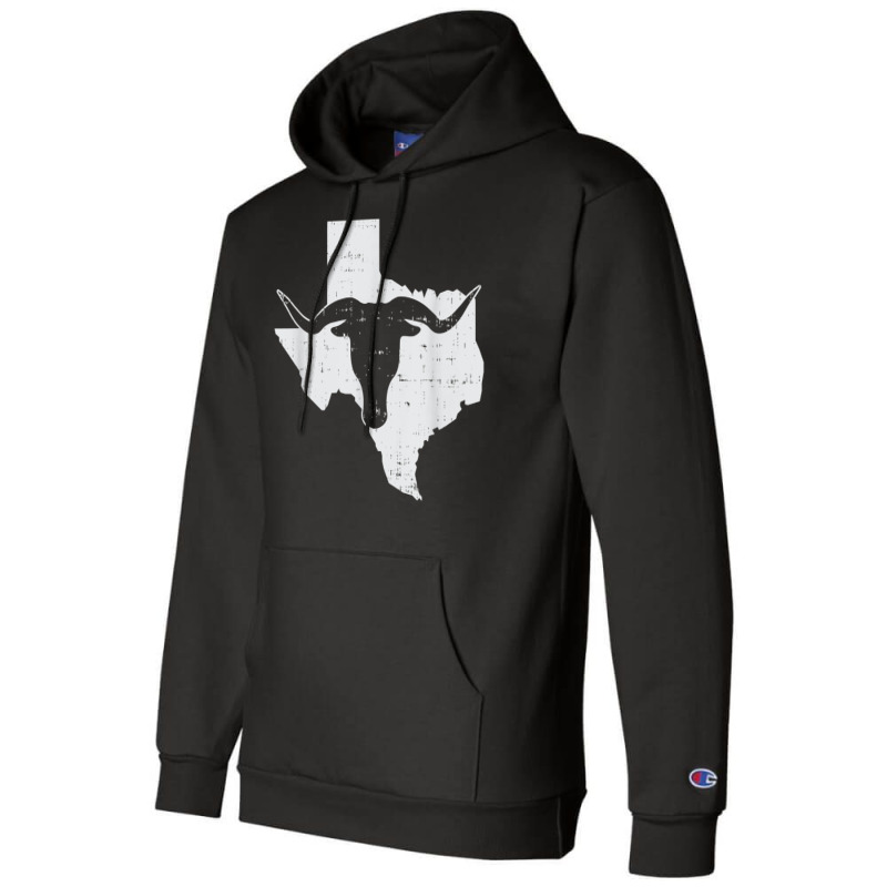 Texas Longhorn Design Cow Classic Typical For Fans Champion Hoodie by TiffaneyAitchison | Artistshot