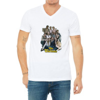 The Waltons, Distressed   The Waltons V-neck Tee | Artistshot