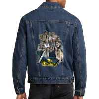 The Waltons, Distressed   The Waltons Men Denim Jacket | Artistshot