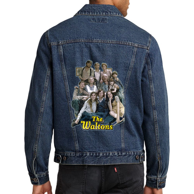 The Waltons, Distressed   The Waltons Men Denim Jacket by cm-arts | Artistshot