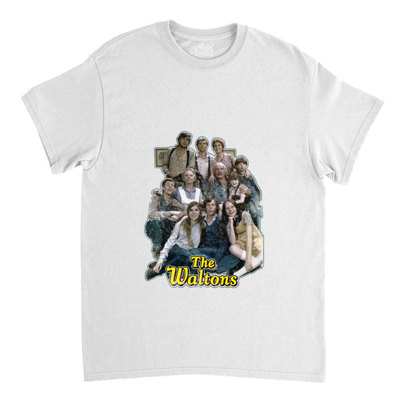 The Waltons, Distressed   The Waltons Classic T-shirt by cm-arts | Artistshot