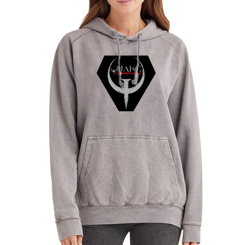 Quake Bronze Symbol Vintage Hoodie | Artistshot