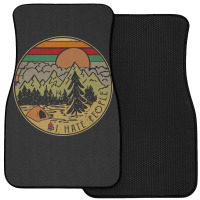 I Hate People Camping Outdoors Front Car Mat | Artistshot