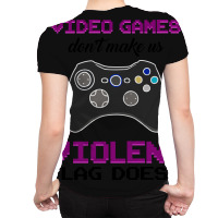 Humorous Games Gaming Gamer All Over Women's T-shirt | Artistshot