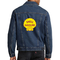 Shell Gasoline Men Denim Jacket | Artistshot