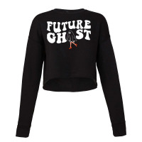 Future Ghost Funny Women's Cropped Sweater | Artistshot