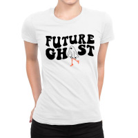 Future Ghost Funny Women's Ladies Fitted T-shirt | Artistshot