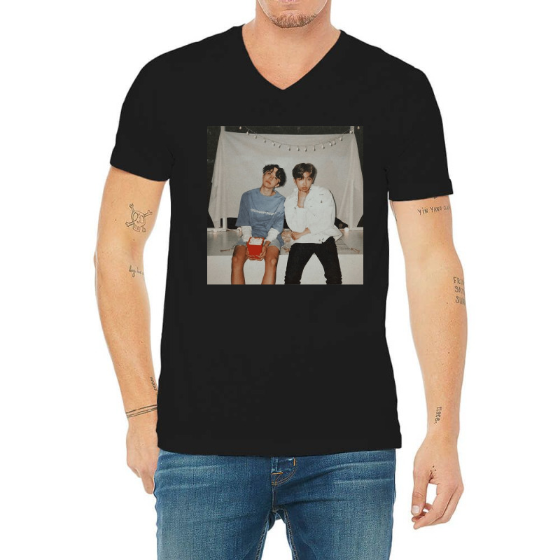 J Hope And Rm (hoseok And Namjoon) V-neck Tee | Artistshot